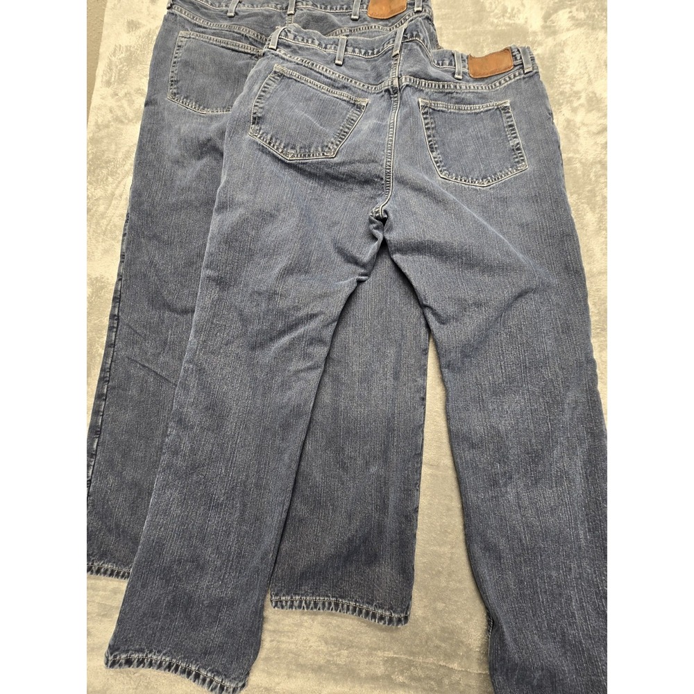 Eddie Bauer Jeans Men Insulated 42x34 R929 Relaxed Fit‎ Specially Dyed (sku#18) - Picture 10 of 13